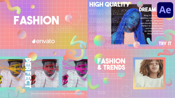 Videohive Fashion Slides for After Effects 52120697 Openers template preview