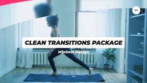 Videohive Clean Transitions Package Elements template preview