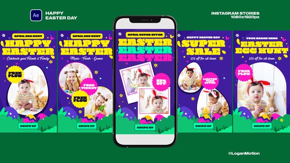 Videohive Easter Day Easter template preview