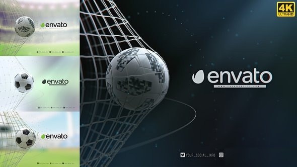 Videohive Football Goal - Soccer Logo Stings template preview
