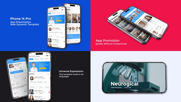 Videohive Phone 14 Pro | App Presentation Product Promo template preview