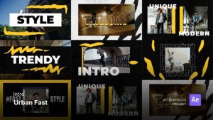 Videohive Intro/Opening - Urban Fast After Effects Project Files Openers template preview