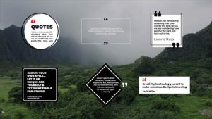 Videohive Quotes | After Effects Titles template preview