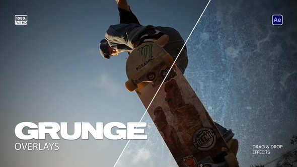 Videohive Grunge Overlay 59266434 Elements template preview