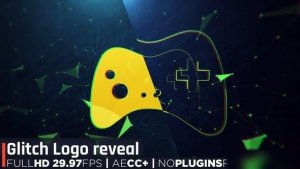 Videohive Glitch Logo Reveal 32714122 Logo Stings template preview