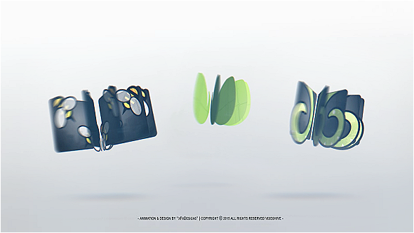 Videohive Simple Rotation Logo Intro ( 3 in 1 ) Logo Stings template preview