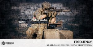 Videohive Frequency Openers template preview