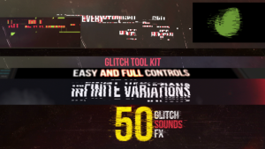 Glitch Tool Kit Video Displays template preview