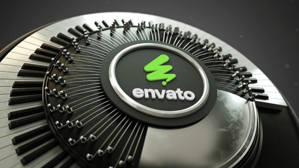 Videohive Piano Logo Openers template preview
