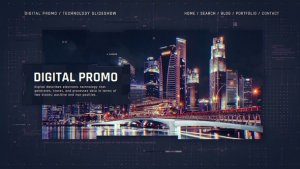 Videohive Digital Corporate Technology Video Displays template preview