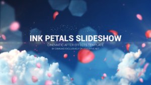 Videohive Ink Petal Slideshow Video Displays template preview