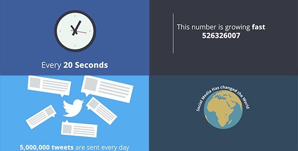 Videohive Social Media Marketing Opener Openers template preview