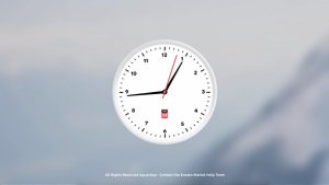 Analog Clock Creator Video Displays template preview