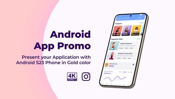 Videohive Android App Promo 2 in 1 Product Promo template preview