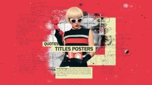 Videohive Quotes Title Posters Openers template preview