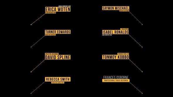 Videohive Call Outs Titles | AE Titles template preview