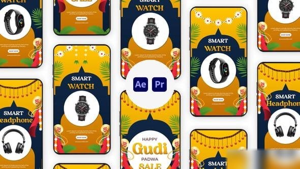 Videohive Happy Gudi Padwa Deals Instagram Story