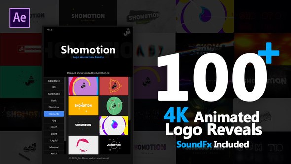 Videohive Logo Pack Logo Stings template preview