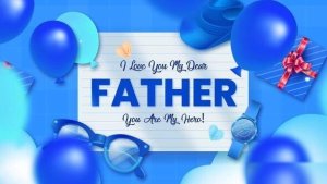 Videohive Happy Fathers Day Intro Openers template preview