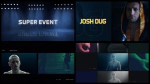 Videohive Sport/Fight Night Video Displays template preview