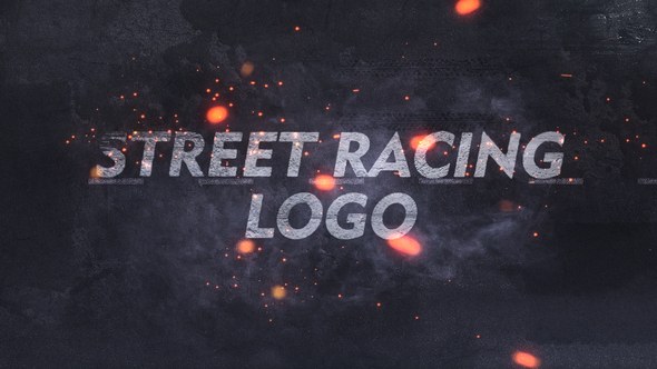 Videohive Street Racing Logo Logo Stings template preview