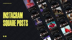 Videohive ZOXO Instagram Posts Broadcast-packages template preview