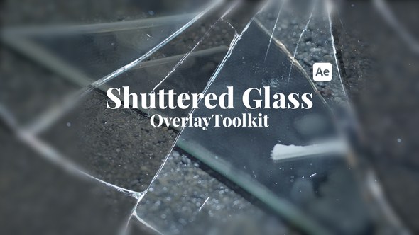 Videohive Shattered Glass Overlays Elements template preview