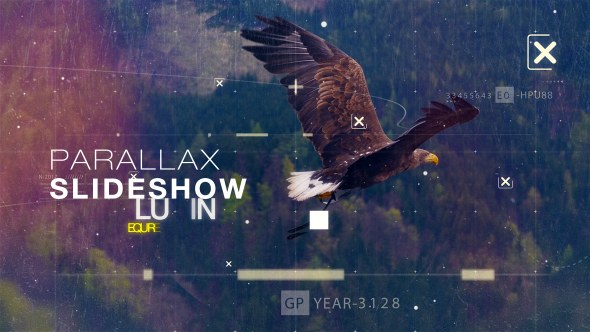 Parallax Slideshow Video Displays template preview