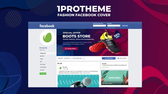 Videohive Fashion Facebook Cover V06 Product Promo template preview