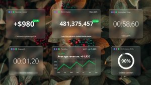 Videohive Dashboard Counters Pack Logo Stings template preview