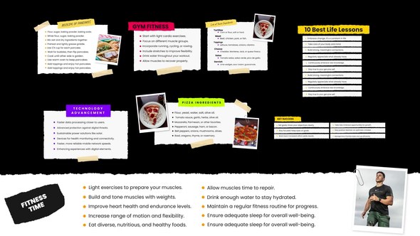 Videohive Bullet Point Lower Third Elements template preview