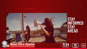 Videohive News Intro Opener Broadcast-packages template preview