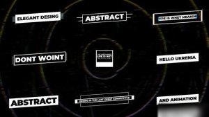 Videohive RGB Titles | After Effects Titles template preview
