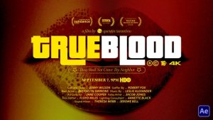 Videohive October Cinematic Titles Titles template preview