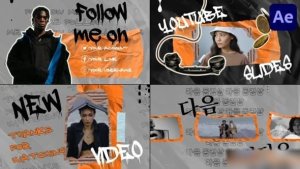 Videohive Youtube Slides | After Effects Openers template preview