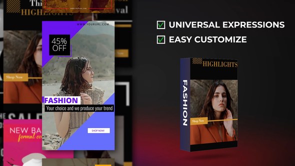 Videohive Fashion Instagram 36782016 Product Promo template preview