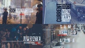 Videohive Current Documentary Teaser Openers template preview