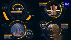 Videohive Elipses Slides | After Effects Openers template preview
