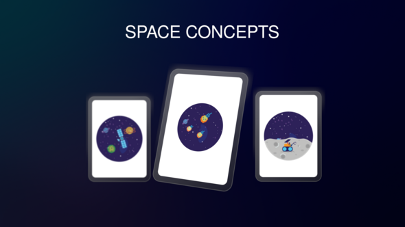 Videohive Space Concepts Elements template preview