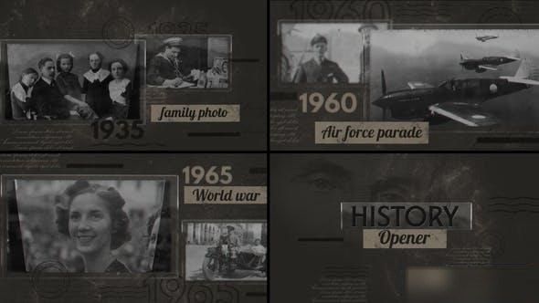 Videohive History Opener 32137948 Openers template preview