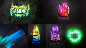 Videohive Plasma Boom Logo Reveal Logo Stings template preview