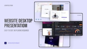Videohive Minimal Website Presentation 54907866 Product Promo template preview