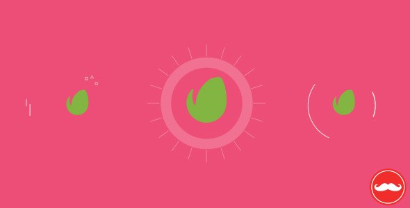 Videohive Flat Simple Logo Reveal Pack Logo Stings template preview