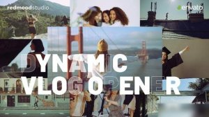 Videohive Dynamic Vlog Opener Openers template preview
