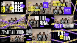 Videohive Black Friday Promo 50643215 Video Displays template preview