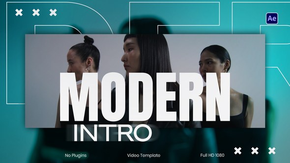 Videohive Modern Intro 58274204 Openers template preview