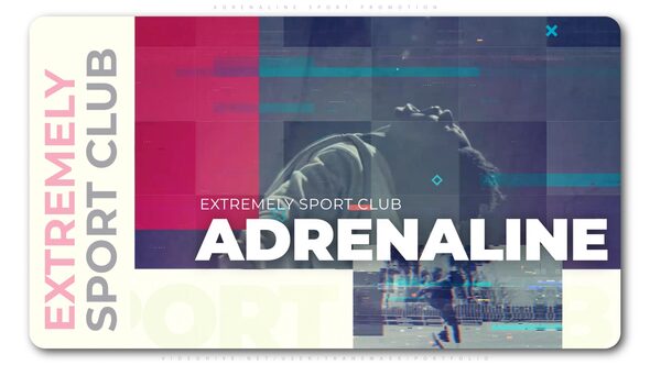 Videohive Adrenaline Sport Promotion Openers template preview