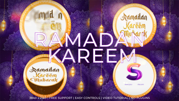 Videohive Ramadan Intro 57098348 Logo Stings template preview