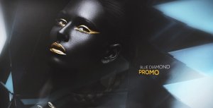 Videohive Blue Diamond Promo Openers template preview