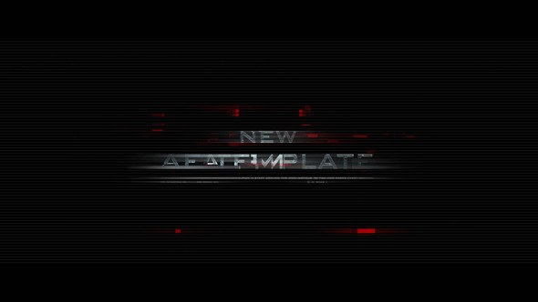 Glitch Trailer 6599767 - After Effects Project (Videohive) Video Displays template preview